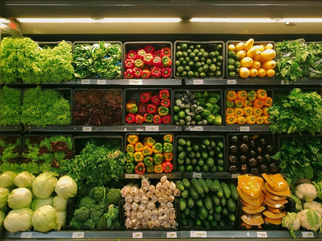 Illustrative stock photo of grocery planning